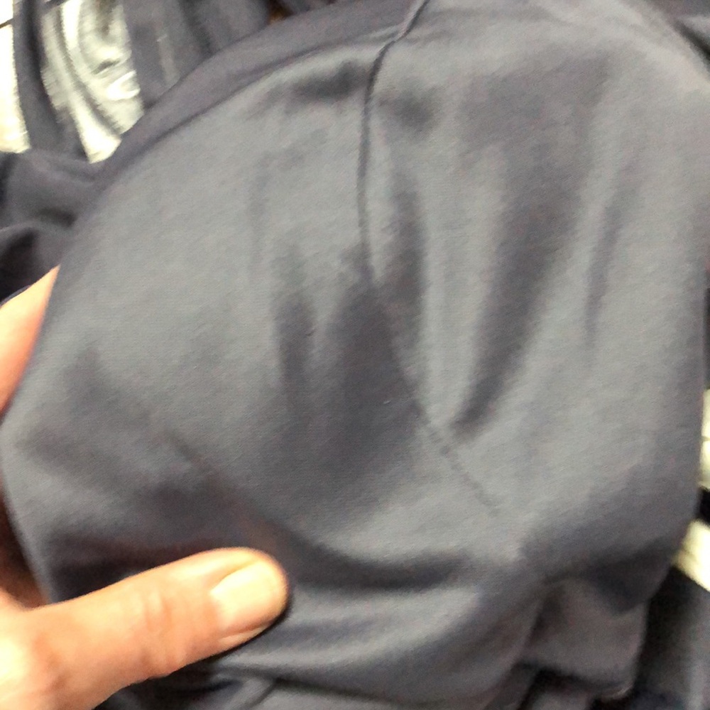 Azazie elegant Blue-Grey Gown, size 10 - Picture 12 of 15